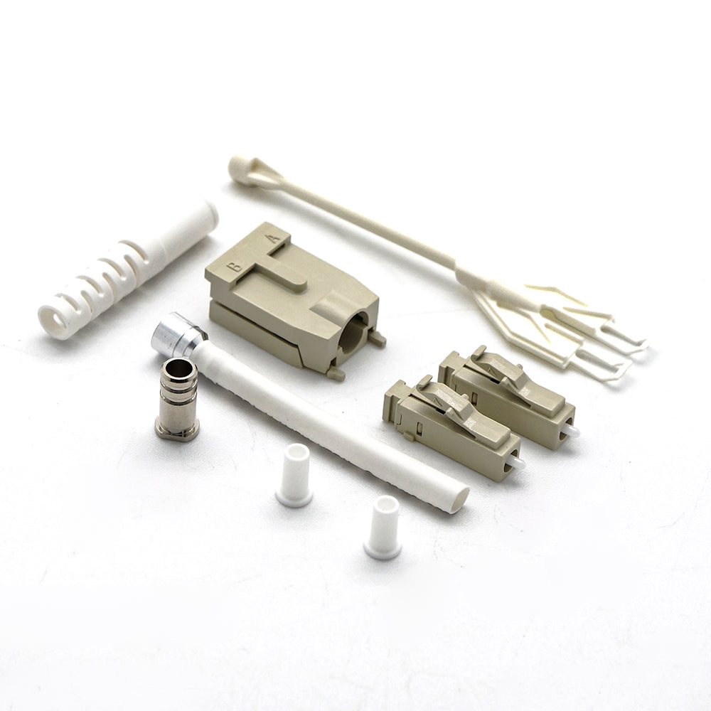 LC/UPC MM OM1 DX Uniboot Pull-push Tab Connector 3.0mm Beige- (10pcs/pack) LC/UPC MM OM1 DX Uniboot Pull-push Tab Connector 3.0mm Beige- (10pcs/pack)